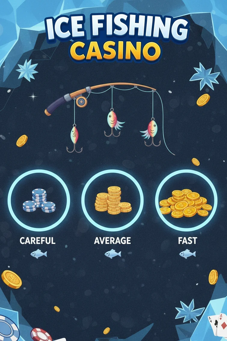¿Por qué elegir la pesca en el hielo en Ice Fishing Slot?